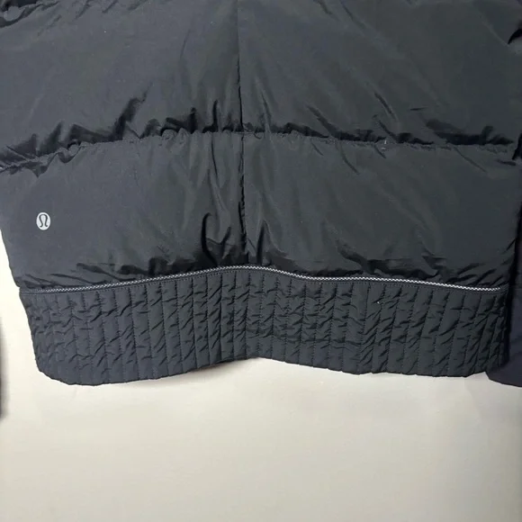 Lululemon Fluffed Up Goose Down Pullover Black Size 6 - Picture 9 of 15